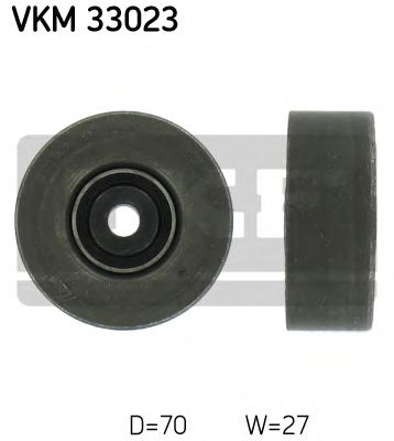 Направляющий / паразитный ролик  поликлинового ремня SKF VKM 33023