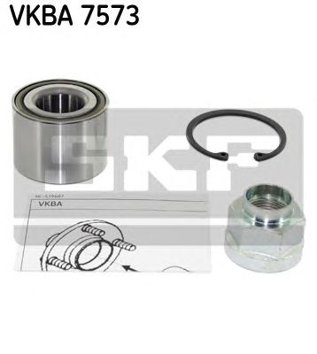 Ступичный подшипник SKF VKBA 7573