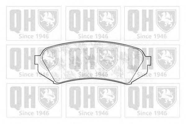 Тормозные колодки QUINTON HAZELL BP1193