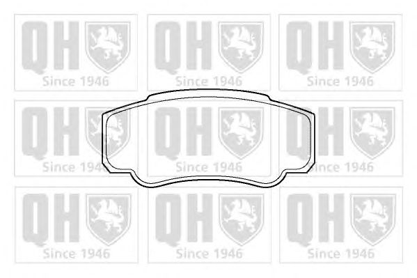 Тормозные колодки QUINTON HAZELL BP1343