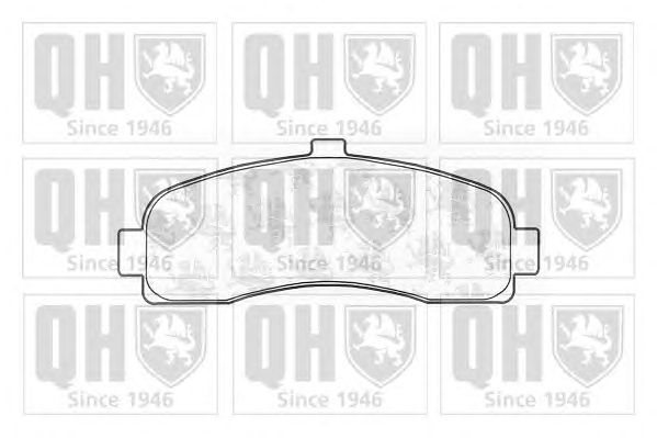 Тормозные колодки QUINTON HAZELL BP609
