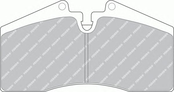 Тормозные колодки FERODO FDB560
