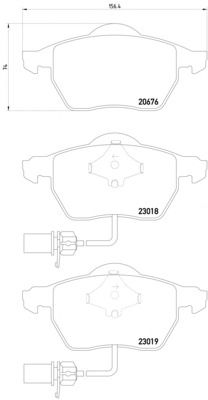 Тормозные колодки MINTEX MDB2231