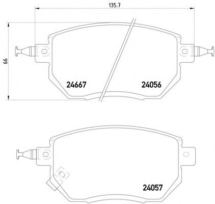 Тормозные колодки MINTEX MDB2387
