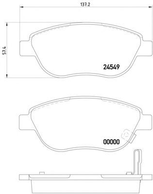 Тормозные колодки MINTEX MDB2895