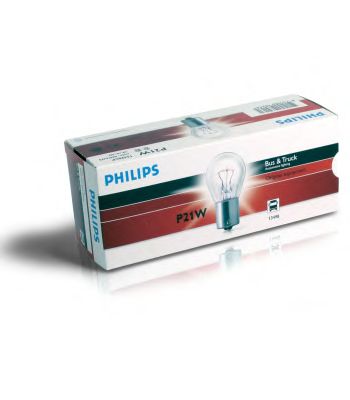 Лампа накаливания PHILIPS 13498MLCP (фонарь указателя поворота, фонарь сигнала торможения, задняя противотуманная фара, фара заднего хода, задний габаритный огонь, дополнительный фонарь сигнала торможения)
