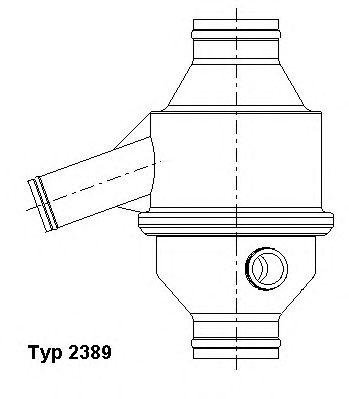 Термостат WAHLER 2389.75/1