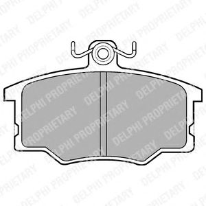Тормозные колодки DELPHI LP179