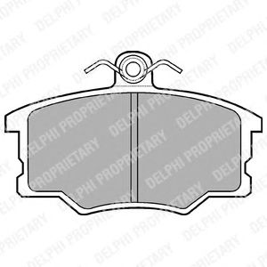 Тормозные колодки DELPHI LP453