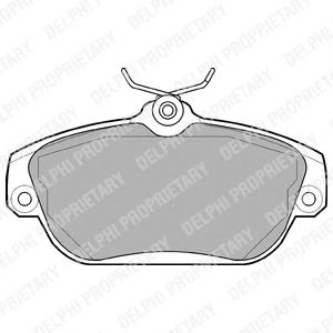 Тормозные колодки DELPHI LP919