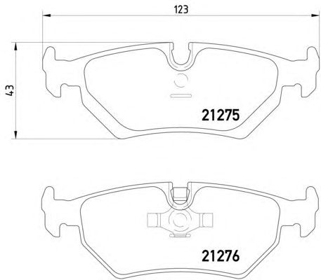 Тормозные колодки HELLA 8DB 355 007-801