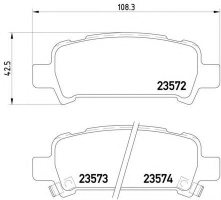Тормозные колодки HELLA 8DB 355 009-401