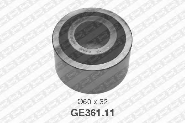 Направляющий / паразитный ролик ремня ГРМ SNR GE361.11