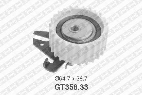 Натяжной ролик ремня ГРМ SNR GT358.33