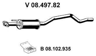 Резонатор EBERSPACHER 08.497.82
