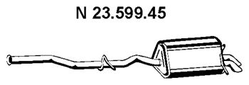 Глушитель EBERSPACHER 23.599.45