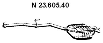 Глушитель EBERSPACHER 23.605.40