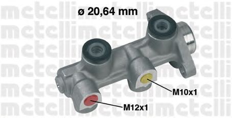 Головний гальмівний циліндр METELLI 05-0224