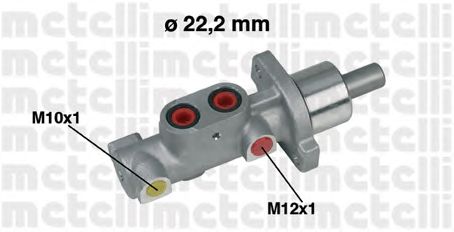 Главный тормозной цилиндр METELLI 05-0365