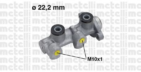 Главный тормозной цилиндр METELLI 05-0511