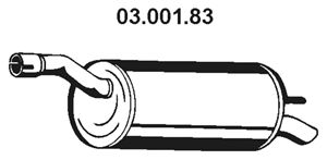 Глушитель EBERSPACHER 03.001.83