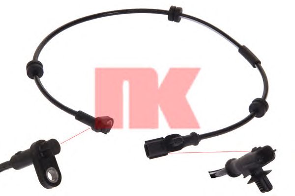 Датчик вращения колеса NK 292559