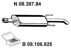 Глушник EBERSPÄCHER 08.397.84
