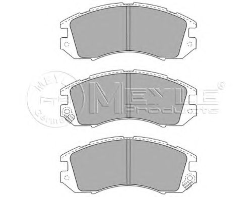 Тормозные колодки MEYLE 025 214 9517/W