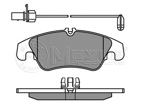 Тормозные колодки MEYLE 025 247 4319/W