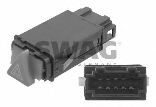 Кнопка включення аварійної сигналізації SWAG 30 92 9448