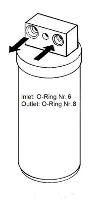 Осушитель кондиционера NRF 33076