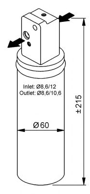 Осушувач кондиціонера NRF 33139
