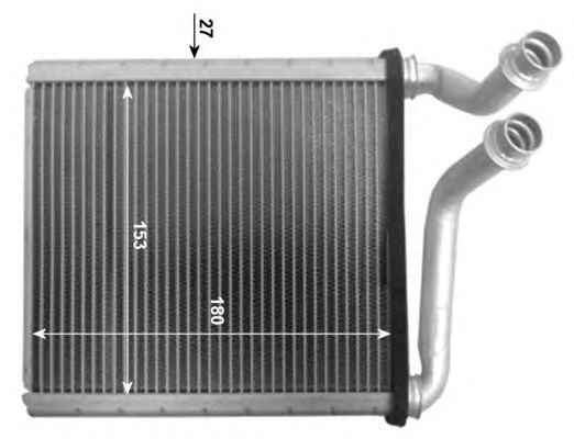 Радиатор отопителя NRF 54205