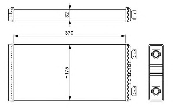 Радіатор опалення NRF 54257