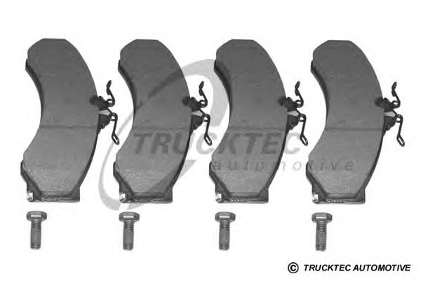 Тормозные колодки TRUCKTEC AUTOMOTIVE 02.35.083