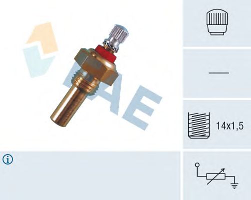 Датчик температуры охлаждающей  жидкости FAE 30130