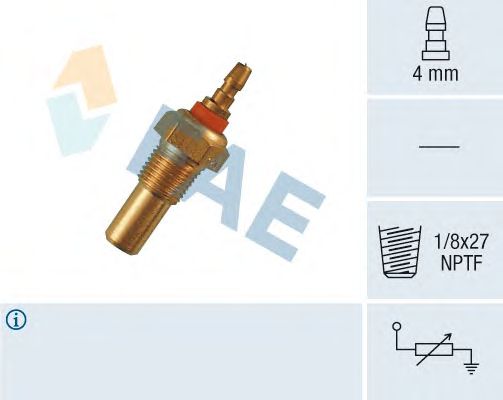 Датчик температуры охлаждающей жидкости FAE 32450