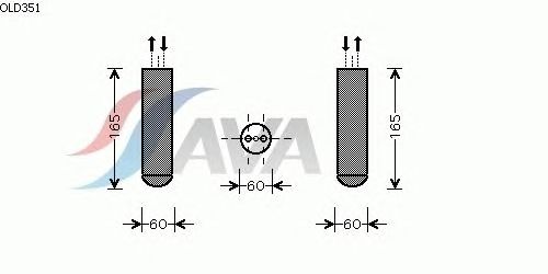 Осушитель кондиционера AVA QUALITY COOLING OLD351