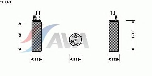 Осушитель кондиционера AVA QUALITY COOLING OLD371