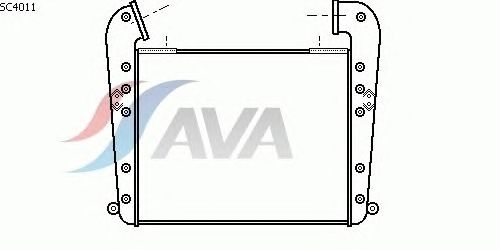 Интеркулер AVA QUALITY COOLING SC4011
