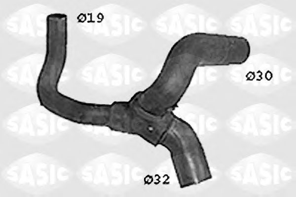 Шланг радиатора SASIC SWH4280