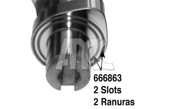 Головка блока цилиндров (ГБЦ) AMC 908906