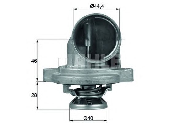 Термостат MAHLE ORIGINAL TI 23 80