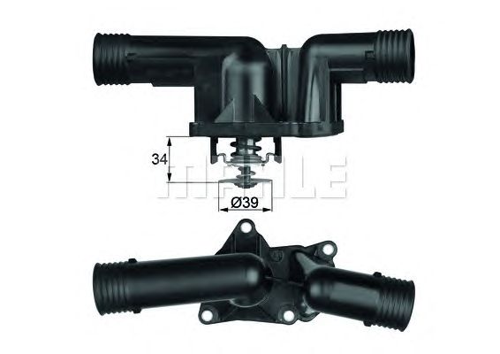 Термостат MAHLE ORIGINAL TI 24 95