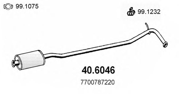 Резонатор ASSO 40.6046