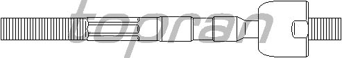 Рулевая тяга TOPRAN 700 715