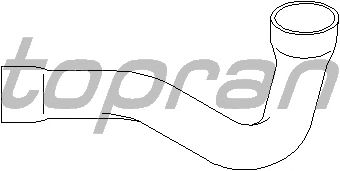 Шланг радиатора TOPRAN 501 258