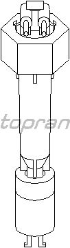 Датчик уровня охлаждающей жидкости TOPRAN 500 797