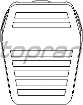Накладка педали тормоза TOPRAN 302 746