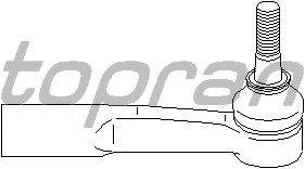 Наконечник рулевой тяги TOPRAN 206 891